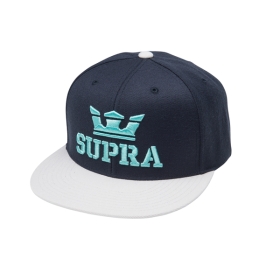 Supra ABOVE SNAP Hatt Tilbehør Marineblå/Grå | NO-96568